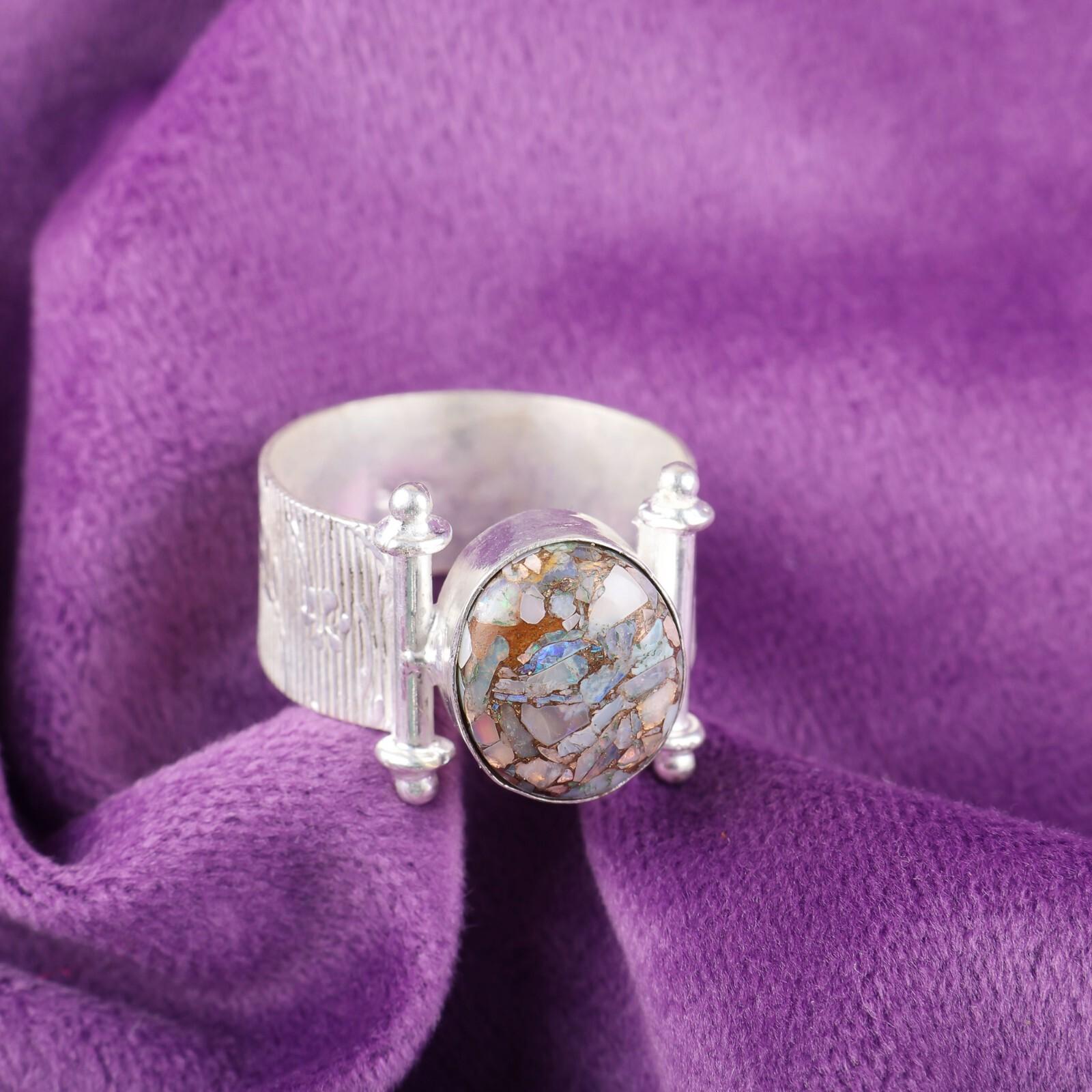 Эфиопская медная бирюза драгоценный камень 925 стерлинговое серебро ювелирные изделия кольцо ручной работы RR-22-35 13
Эфиопская медная бирюза драгоценный камень 925 стерлинговое серебро ювелирные изделия кольцо ручной работы RR-22-35 13