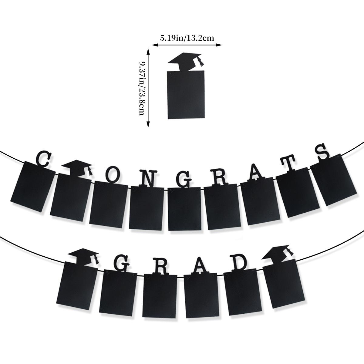 1set Black Doctorial Hat Congrats Grad Decor Photo Banner for Graduation Season Themed Party Photo Decoration Supplies 1set чорний
1set Black Doctorial Hat Congrats Grad Decor Photo Banner for Graduation Season Themed Party Photo Decoration Supplies 1set чорний