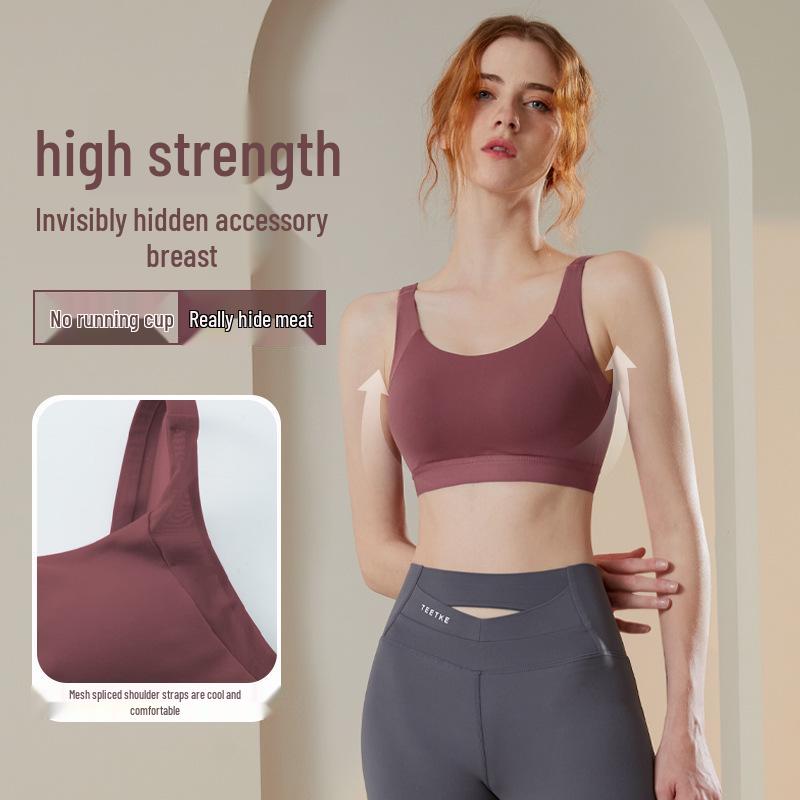 Women s Cross-Border Shockproof Yoga Sports Bra: Slim, Gathered, Beautiful Back Design S
Women s Cross-Border Shockproof Yoga Sports Bra: Slim, Gathered, Beautiful Back Design S