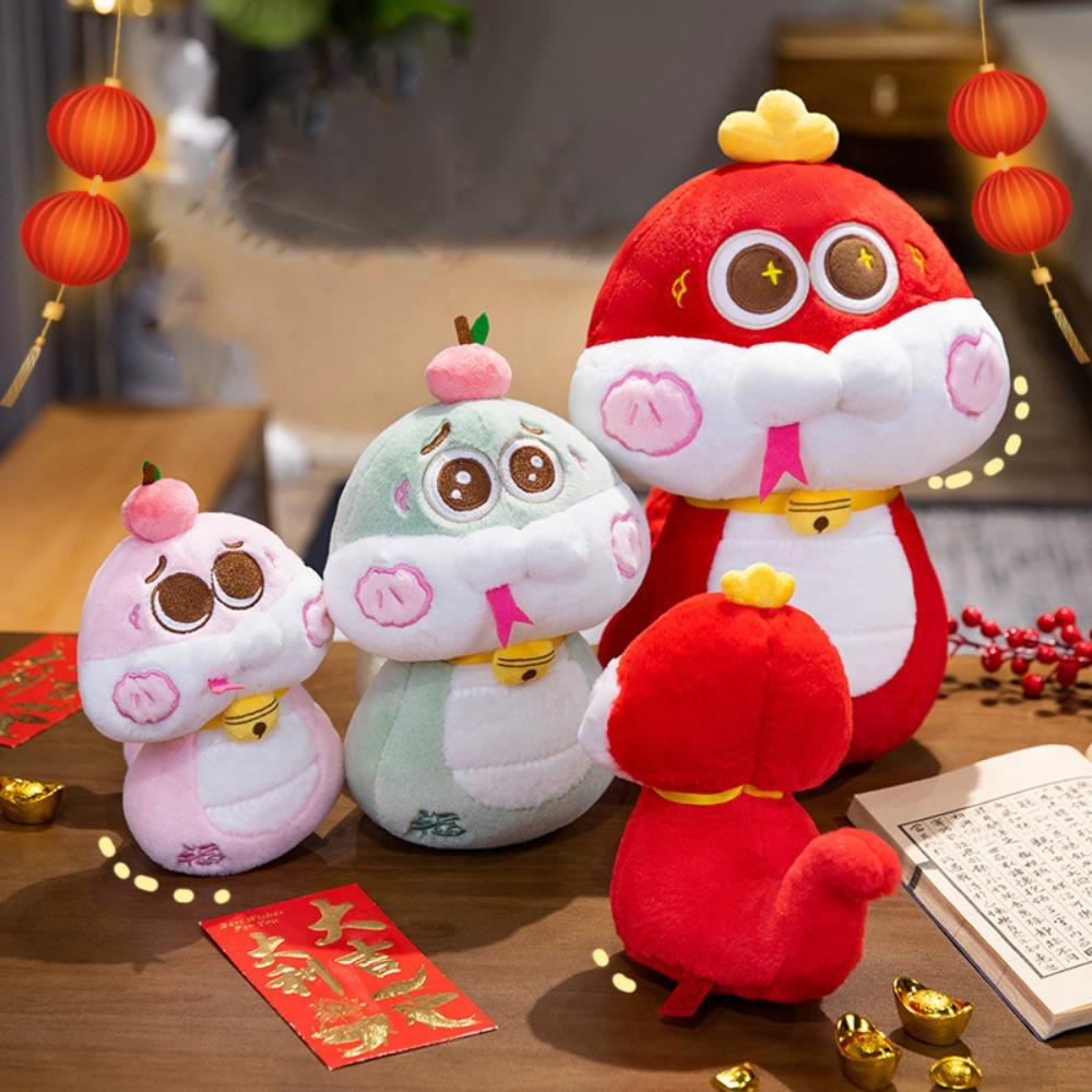 Big Eyes Snake Year Plush Toy Chinese Style Snake Doll Toy Kawaii Snake Year Mascot Toy Home Decor 28cm
Big Eyes Snake Year Plush Toy Chinese Style Snake Doll Toy Kawaii Snake Year Mascot Toy Home Decor 28cm