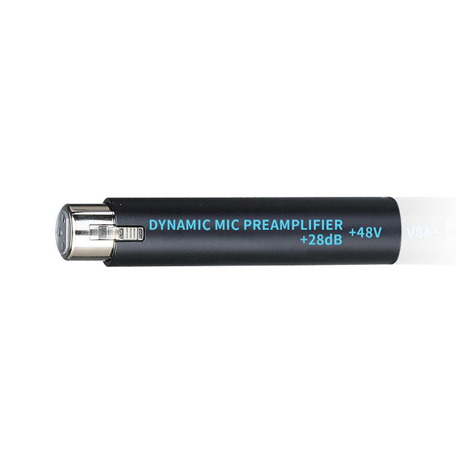Studio Quality Microphones Signal Enhancer, 28dB Gains Preamp, Metal Construction for Durability 1
Studio Quality Microphones Signal Enhancer, 28dB Gains Preamp, Metal Construction for Durability 1