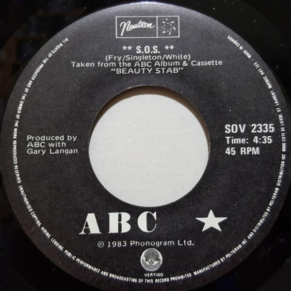 7inch Record ABC S.O.S. SOV2335 Vertigo 1983 Canada Dance Electronica Used
7inch Record ABC S.O.S. SOV2335 Vertigo 1983 Canada Dance Electronica Used