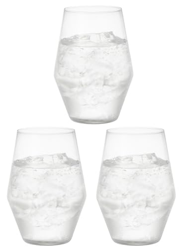 Toyo Sasaki Glass B-21125CS-JAN Glass Tumbler, Fino, Clear, Approx. 13.5 fl oz (400 ml), Pack of 3
Toyo Sasaki Glass B-21125CS-JAN Glass Tumbler, Fino, Clear, Approx. 13.5 fl oz (400 ml), Pack of 3