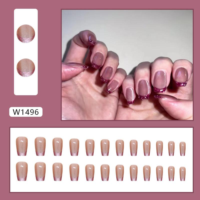 French fake nails cat eye wearing nail wearing fake nail piece nail piece patch wearing nail piece
French fake nails cat eye wearing nail wearing fake nail piece nail piece patch wearing nail piece