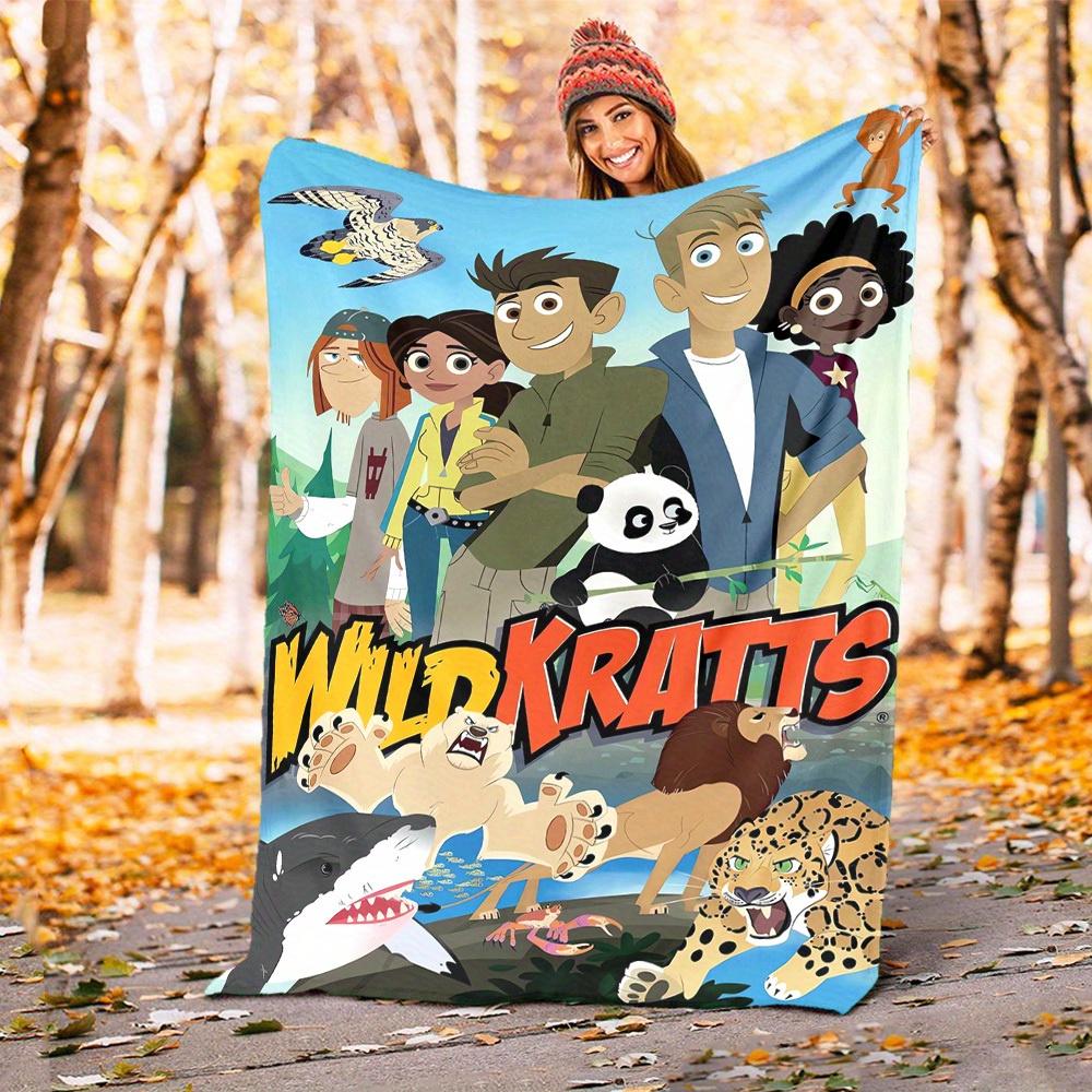 1pc Wild Kratts, Animal Adventure Theme Design Flannel Blanket - 3D Printed Soft Warm, All-Season Lightweight Throw for Camping Travel Bed-080741 150x200cm
1pc Wild Kratts, Animal Adventure Theme Design Flannel Blanket - 3D Printed Soft Warm, All-Season Lightweight Throw for Camping Travel Bed-080741 150x200cm