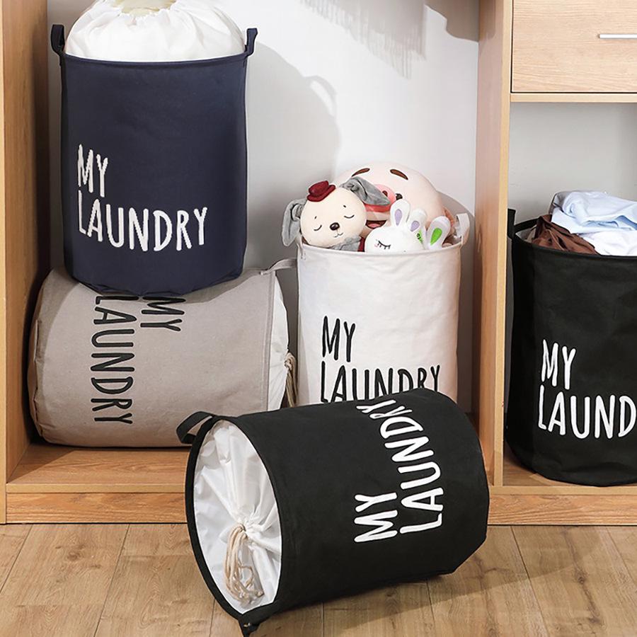 Large Fabric Foldable Laundry Basket with Drawstring, Waterproof & Moisture-Proof for Clothes and Quilts
Large Fabric Foldable Laundry Basket with Drawstring, Waterproof & Moisture-Proof for Clothes and Quilts