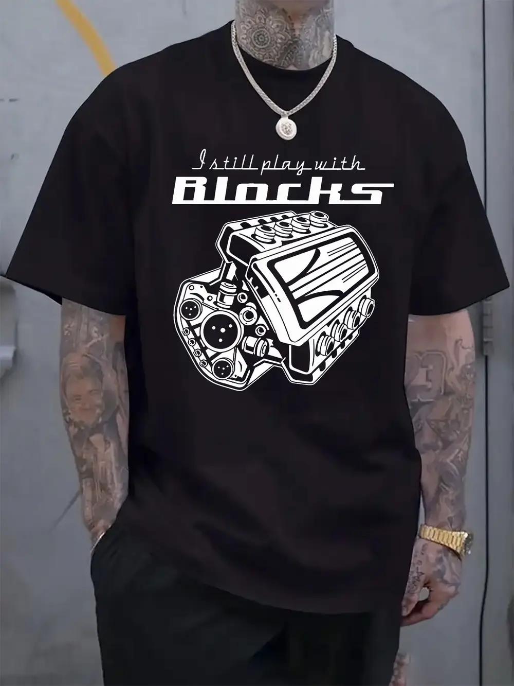 Casual Crew Neck T-shirt with Engine Block Print XXXXL
Casual Crew Neck T-shirt with Engine Block Print XXXXL