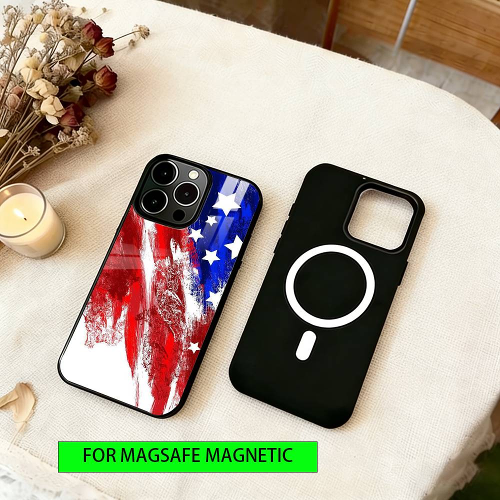 Artistic American Flag Phone Case For iPhone17,16,15,14,13,12,11 Plus,Pro Magnetic For Magsafe Wireless Charging iPhone16ProMax
Artistic American Flag Phone Case For iPhone17,16,15,14,13,12,11 Plus,Pro Magnetic For Magsafe Wireless Charging iPhone16ProMax
