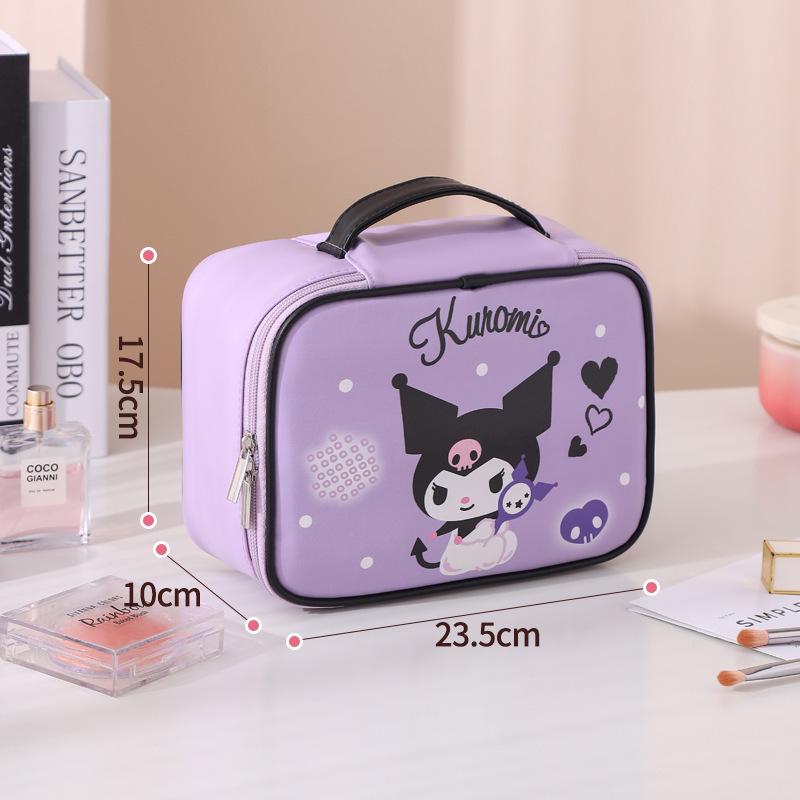 Kuromi Plush Large Capacity Travel Cosmetic Bag - Lightweight Cartoon Toiletry Storage
Kuromi Plush Large Capacity Travel Cosmetic Bag - Lightweight Cartoon Toiletry Storage