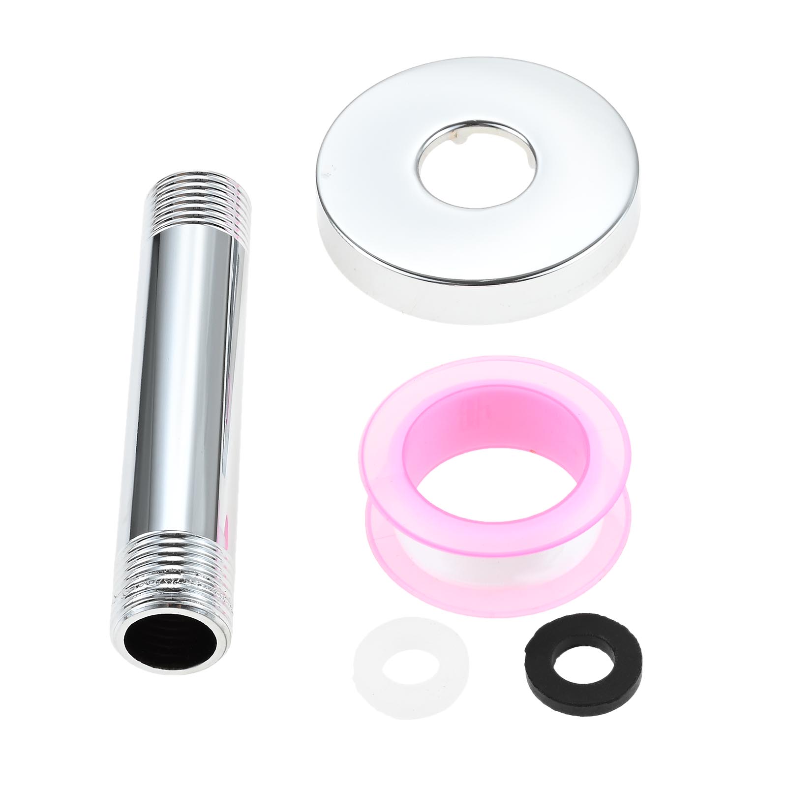 4/6/8/10/12inch Stainless Steel Shower Arm w/ Flange Wall-Mounted Shower Arm for Rain Shower Head Extension Replacement Pipe Arm
4/6/8/10/12inch Stainless Steel Shower Arm w/ Flange Wall-Mounted Shower Arm for Rain Shower Head Extension Replacement Pipe Arm