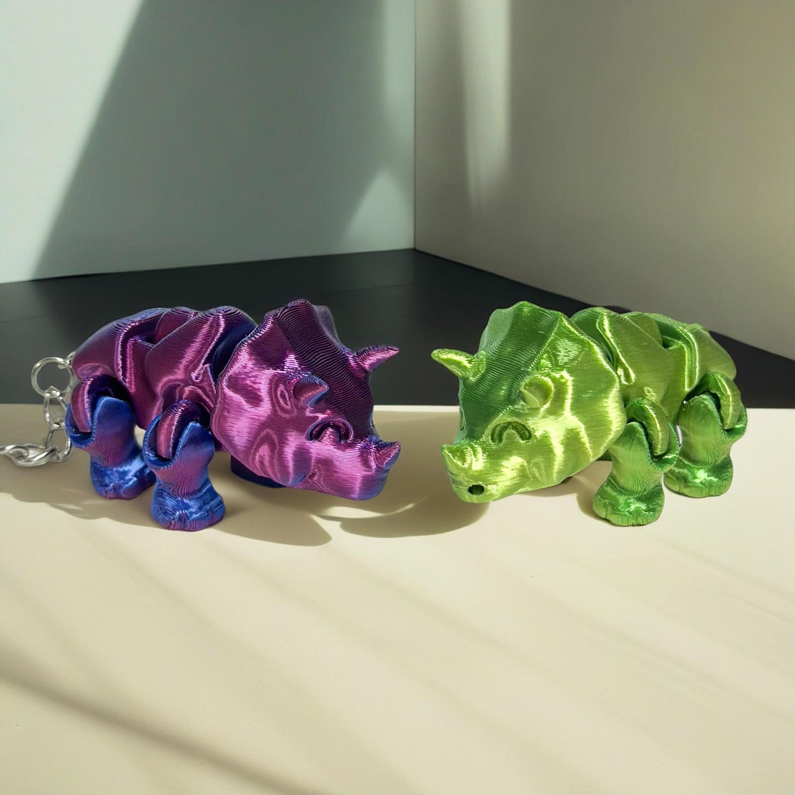 3D Printed Articulated Triceratops Keychain & Chinese Dragon Figurine червоний/синій
3D Printed Articulated Triceratops Keychain & Chinese Dragon Figurine червоний/синій