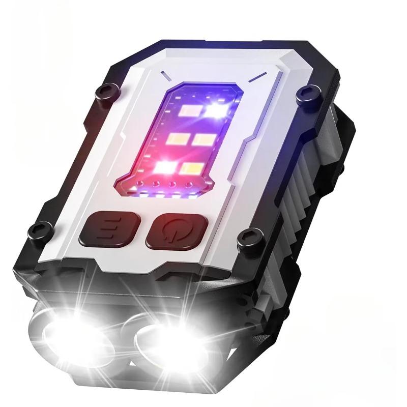 Светодиодный фонарик EDC, переносной многофункциональный фонарь с зажимом для крышки, магнитом на хвосте, 8 режимов, мини-брелок, аварийная рабочая лампа для кемпинга White
Светодиодный фонарик EDC, переносной многофункциональный фонарь с зажимом для крышки, магнитом на хвосте, 8 режимов, мини-брелок, аварийная рабочая лампа для кемпинга White