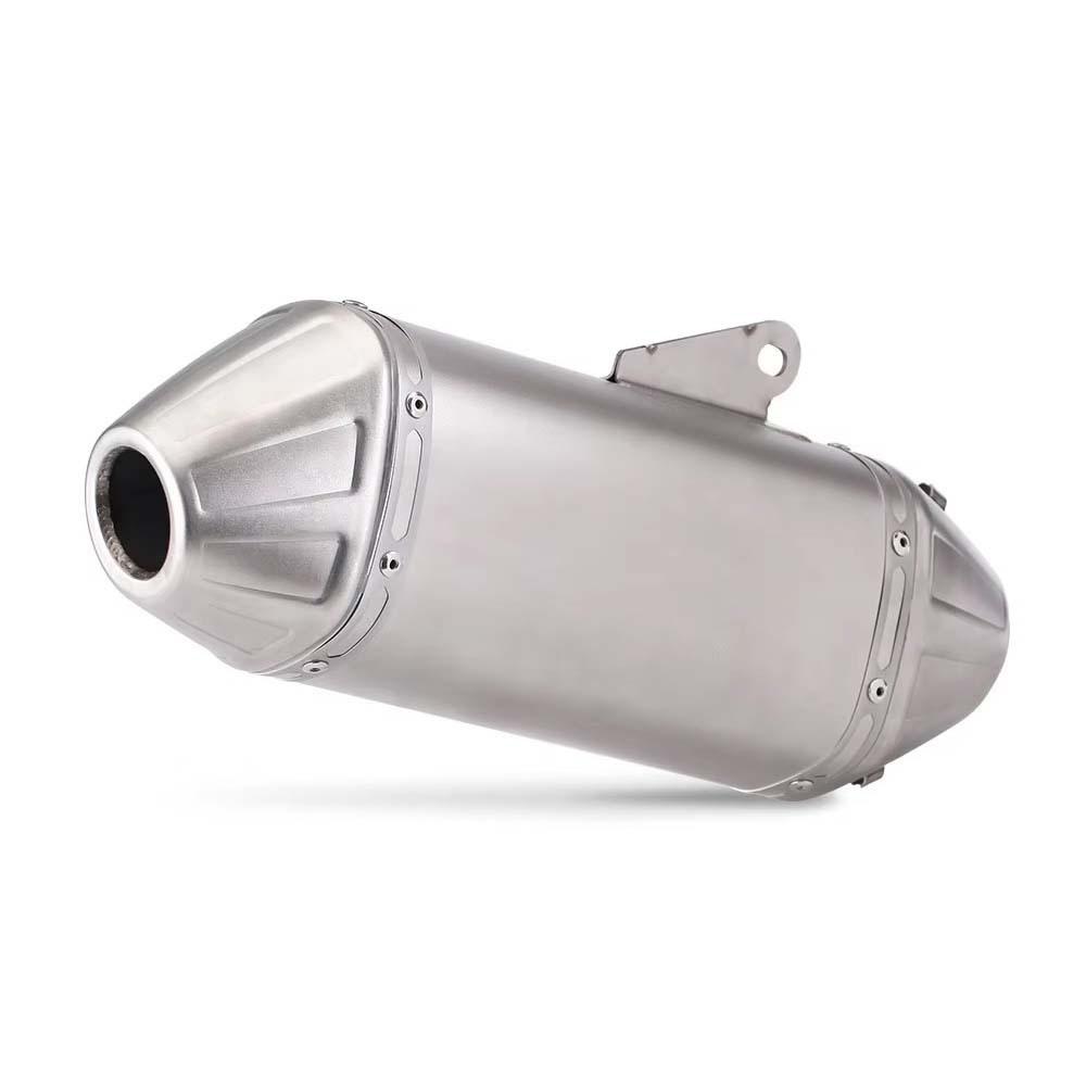 Motorcycle/SUV universal oval tail exhaust pipe, suitable for Kawasaki DUKE 390ADV/800MT modification
Motorcycle/SUV universal oval tail exhaust pipe, suitable for Kawasaki DUKE 390ADV/800MT modification