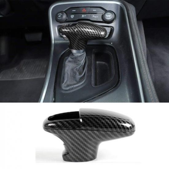 Gear Shift Knob Frame Cover Trim for Dodge Challenger Charger 2015+ Carbon Fiber
Gear Shift Knob Frame Cover Trim for Dodge Challenger Charger 2015+ Carbon Fiber
