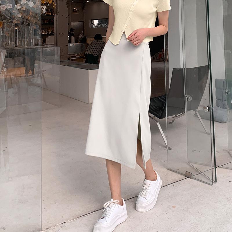Front Slit Skirt for Women, Small A-line Skirt for Summer New High-waist Design Mid-length Skirt S
Front Slit Skirt for Women, Small A-line Skirt for Summer New High-waist Design Mid-length Skirt S
