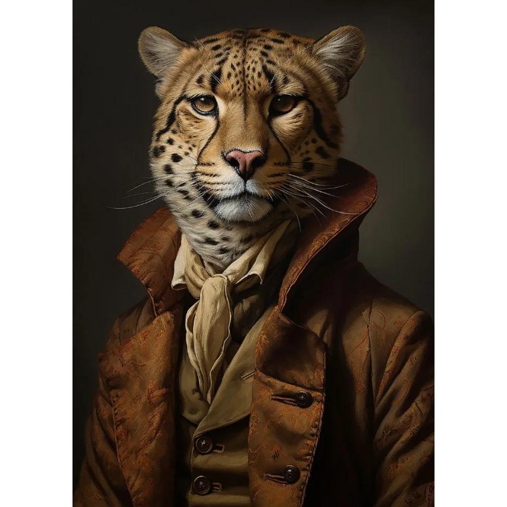 Retro Animal Gentleman Portrait Medieval Times Posters and Prints Canvas Painting Wall Art Picture Living Room Home Decor Gifts 21X30CMNo Framed
Retro Animal Gentleman Portrait Medieval Times Posters and Prints Canvas Painting Wall Art Picture Living Room Home Decor Gifts 21X30CMNo Framed
