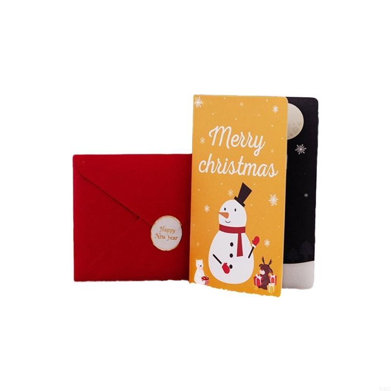 Merry Christmas Greeting Card Postcards Invitations with Envelope Xmas Cards X3UC
Merry Christmas Greeting Card Postcards Invitations with Envelope Xmas Cards X3UC