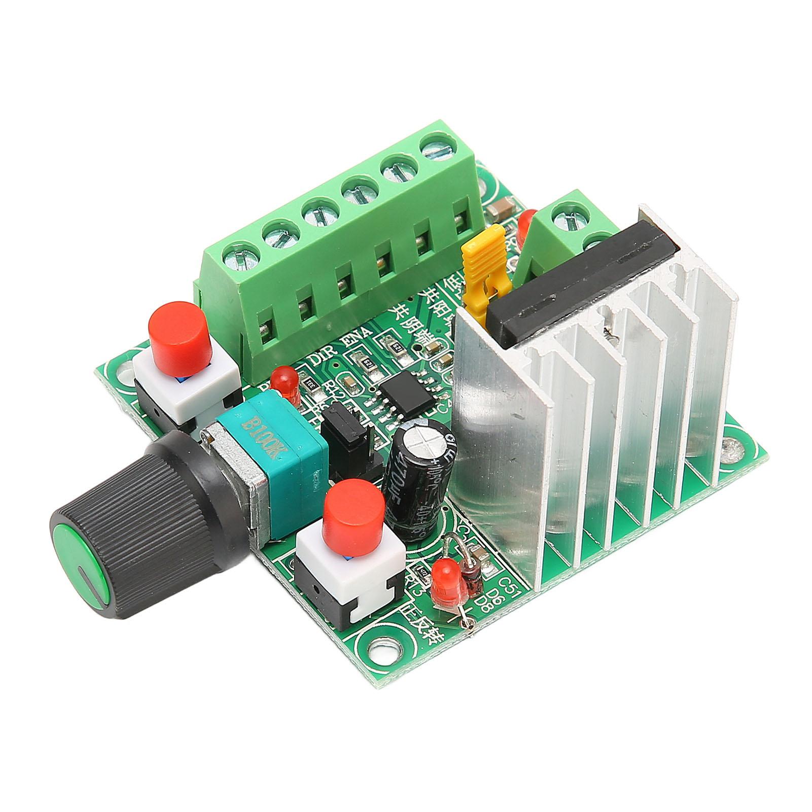PWM Adjustable Stepper Motor Controller DC 5‑12V 15‑160V 3 Frequencies PCB Board Signal Generator
PWM Adjustable Stepper Motor Controller DC 5‑12V 15‑160V 3 Frequencies PCB Board Signal Generator