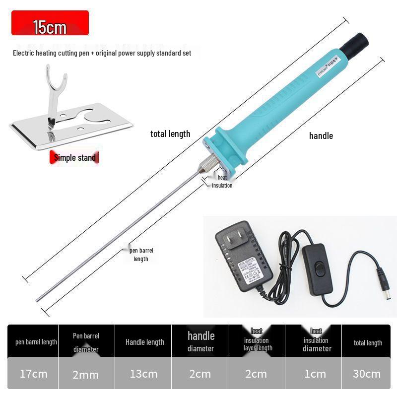 Electric Foam Board Hot Melt Cutter Pen for Kindergarten Crafts
Electric Foam Board Hot Melt Cutter Pen for Kindergarten Crafts