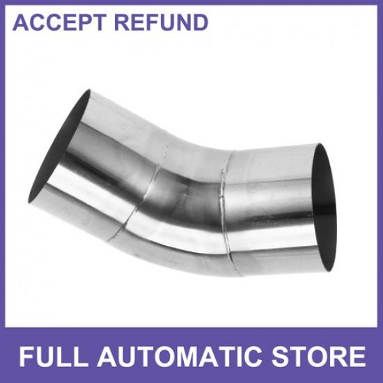 45 Degree Mandrel Exhaust Pipes DIY 35 OD 394 Leg 304 Stainless Steel
45 Degree Mandrel Exhaust Pipes DIY 35 OD 394 Leg 304 Stainless Steel