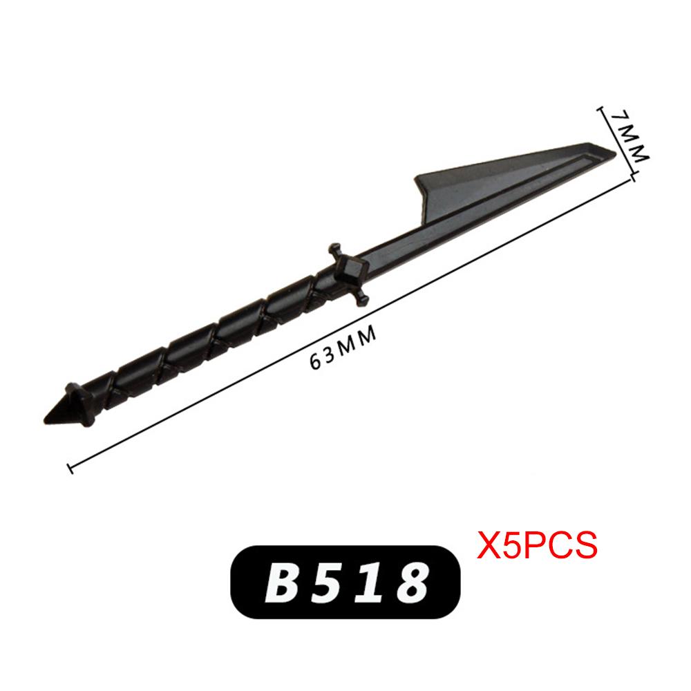MOC Medieval Weapons Building Blocks Army Soldiers Figures Military Accessories Knife Sword DIY Bricks Toys For Children
MOC Medieval Weapons Building Blocks Army Soldiers Figures Military Accessories Knife Sword DIY Bricks Toys For Children