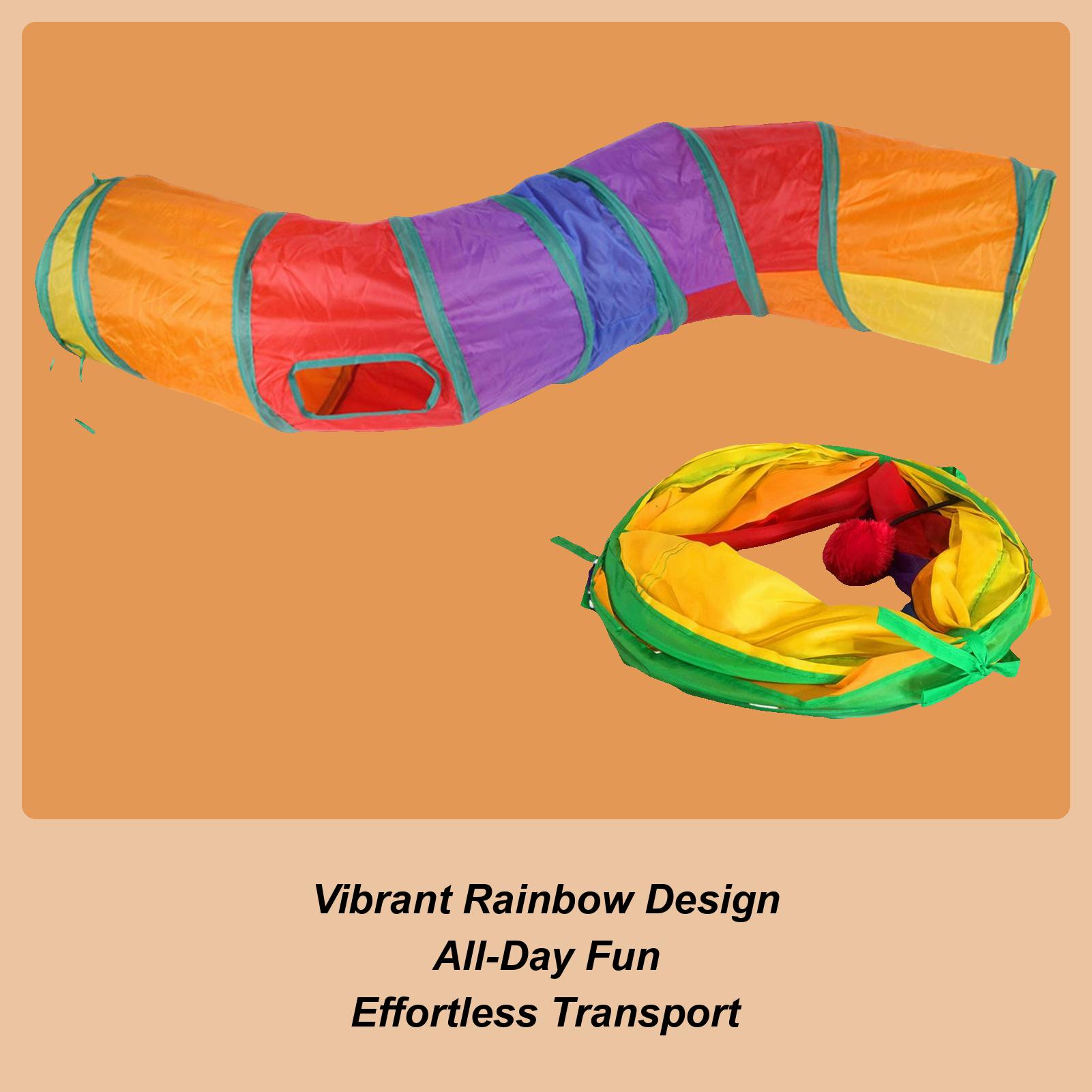 Tunnel for Cats Small Cat Tunnel Foldable Tube Playground for Rabbit Dogs Bunny Small Animal Indoor Outdoor Home Activity CHINA
Tunnel for Cats Small Cat Tunnel Foldable Tube Playground for Rabbit Dogs Bunny Small Animal Indoor Outdoor Home Activity CHINA