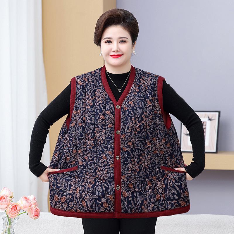 Plus Size Women s Autumn Winter Velvet Shawl Vest - Oversized Warm Cotton for Moms and Grandmas 8XL
Plus Size Women s Autumn Winter Velvet Shawl Vest - Oversized Warm Cotton for Moms and Grandmas 8XL