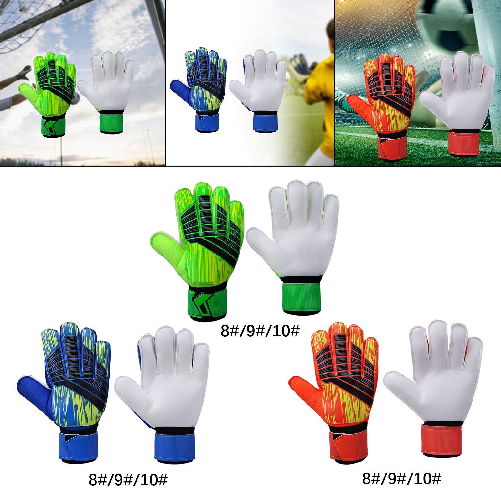 Goalkeeper Gloves Adjustable Full Finger Thickened AntiSlip Finger Protection for Women Men Football Soccer Sports 10cm зелений
Goalkeeper Gloves Adjustable Full Finger Thickened AntiSlip Finger Protection for Women Men Football Soccer Sports 10cm зелений