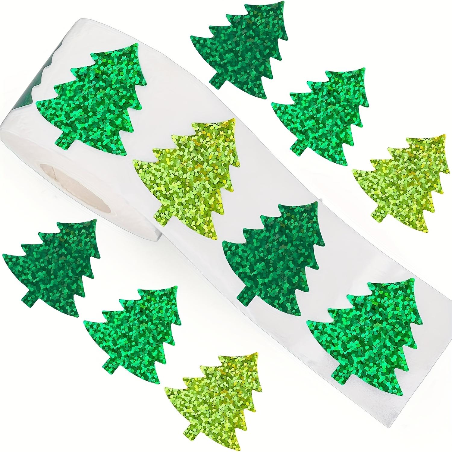 500pcs Glitter Christmas Tree Stickers Roll - Self-Adhesive PVC Shiny Holiday Labels for Gift Wrapping, Scrapbooking, Cards as shown
500pcs Glitter Christmas Tree Stickers Roll - Self-Adhesive PVC Shiny Holiday Labels for Gift Wrapping, Scrapbooking, Cards as shown