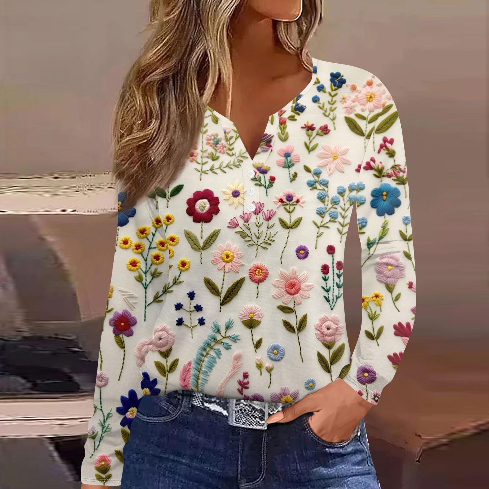 Women s T Shirt Tee Button Print Long Sleeve Daily Weekend Fashion Basic V-Neck Regular Top XL бежевый
Women s T Shirt Tee Button Print Long Sleeve Daily Weekend Fashion Basic V-Neck Regular Top XL бежевый