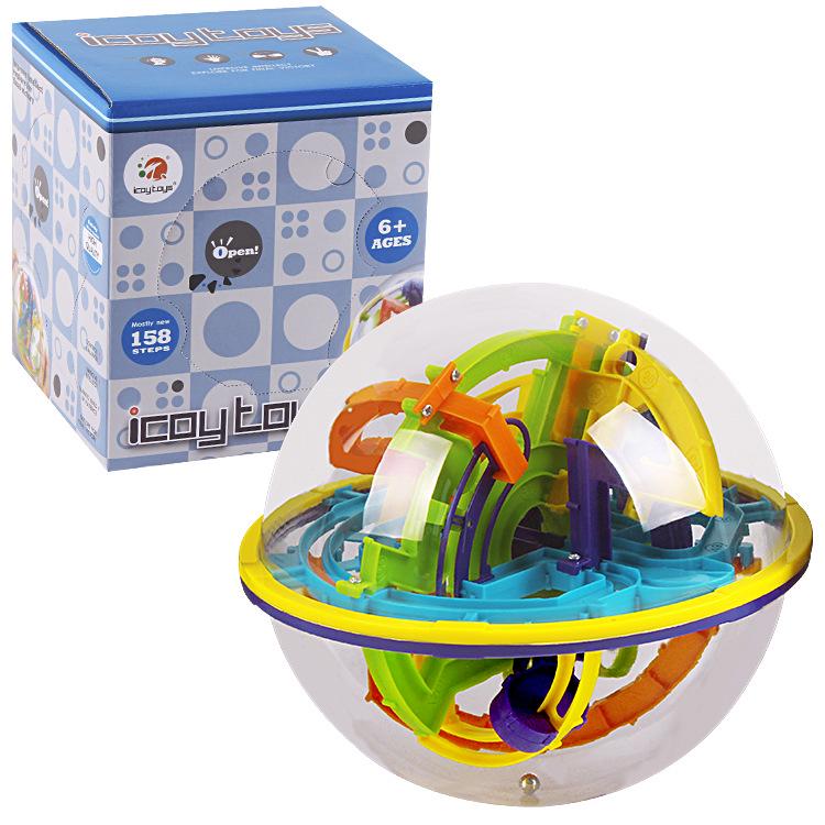 Magic 3D Maze Ball: 158-Level Puzzle Toy
Magic 3D Maze Ball: 158-Level Puzzle Toy