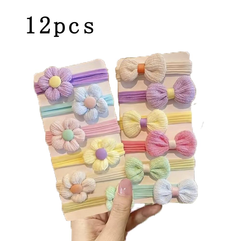 12 Pcs New Hair Ties Princess Sweet Flower Bow for Girls Women Elastic Hair Bands Hair Accessories
12 Pcs New Hair Ties Princess Sweet Flower Bow for Girls Women Elastic Hair Bands Hair Accessories