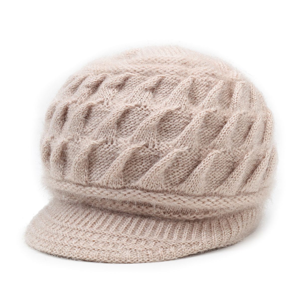 Зимние шапки для женщин среднего и пожилого возраста, утолщенные зимние наушники, флисовые модные теплые шерстяные шапки, вязаные бежевый
Зимние шапки для женщин среднего и пожилого возраста, утолщенные зимние наушники, флисовые модные теплые шерстяные шапки, вязаные бежевый