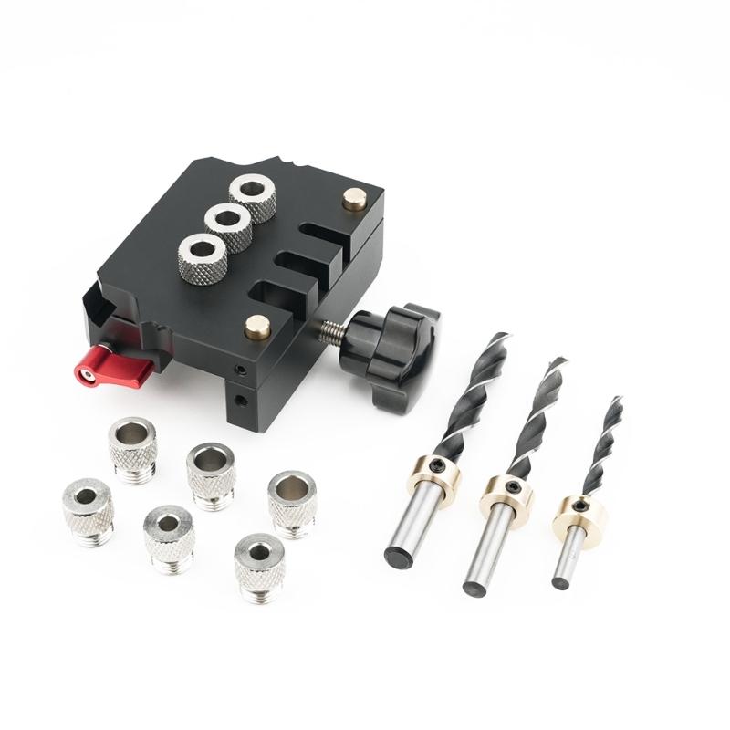 Adjustable Wood Doweling Jig 6/8/10mm Drill Guide Locator Hole Puncher Positioning Opener DIY Carpentry Woodworking Tool 1
Adjustable Wood Doweling Jig 6/8/10mm Drill Guide Locator Hole Puncher Positioning Opener DIY Carpentry Woodworking Tool 1