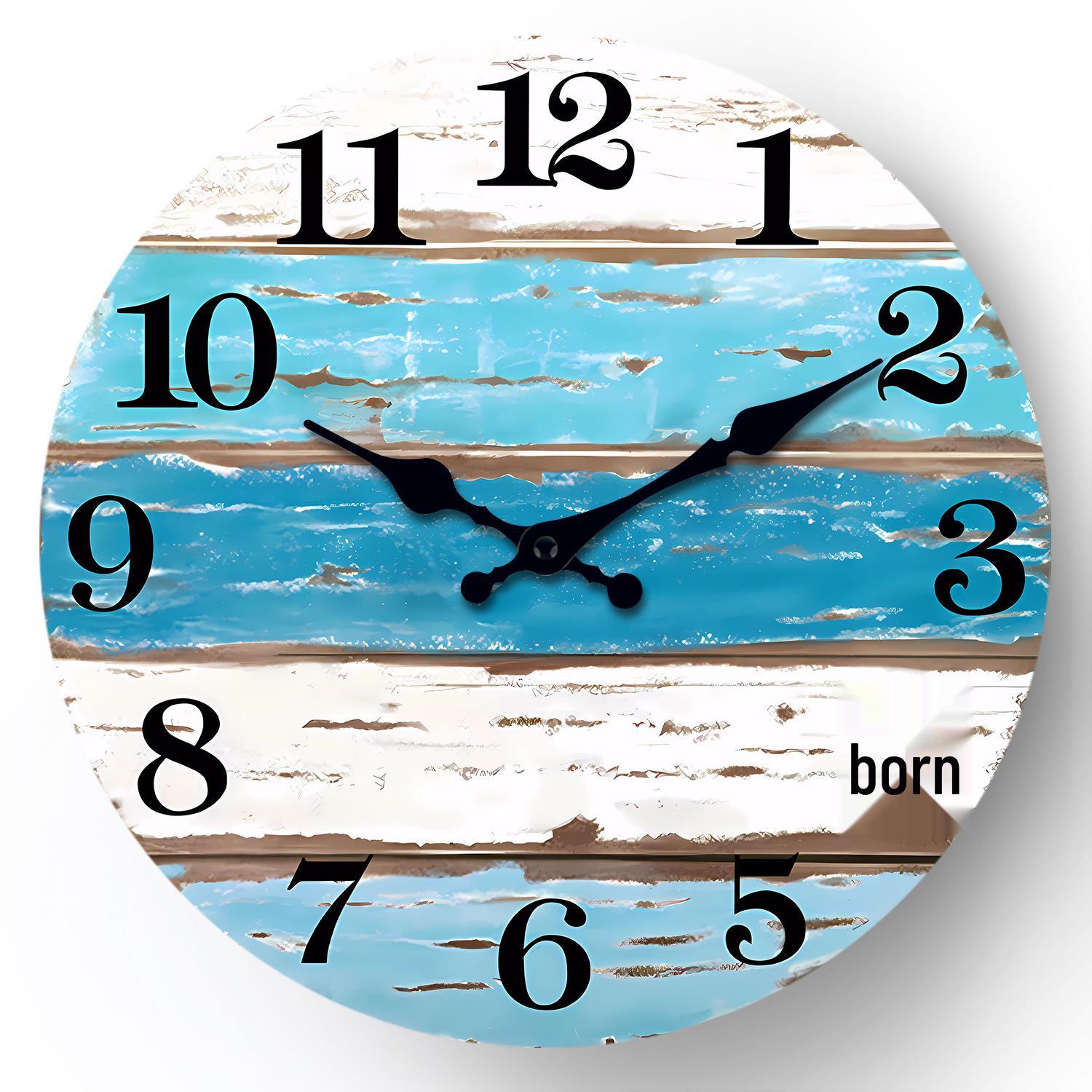 12 Ретро Деревянные Настенные Часы для Гостиной - Бесшумный Дизайн
12 Ретро Деревянные Настенные Часы для Гостиной - Бесшумный Дизайн