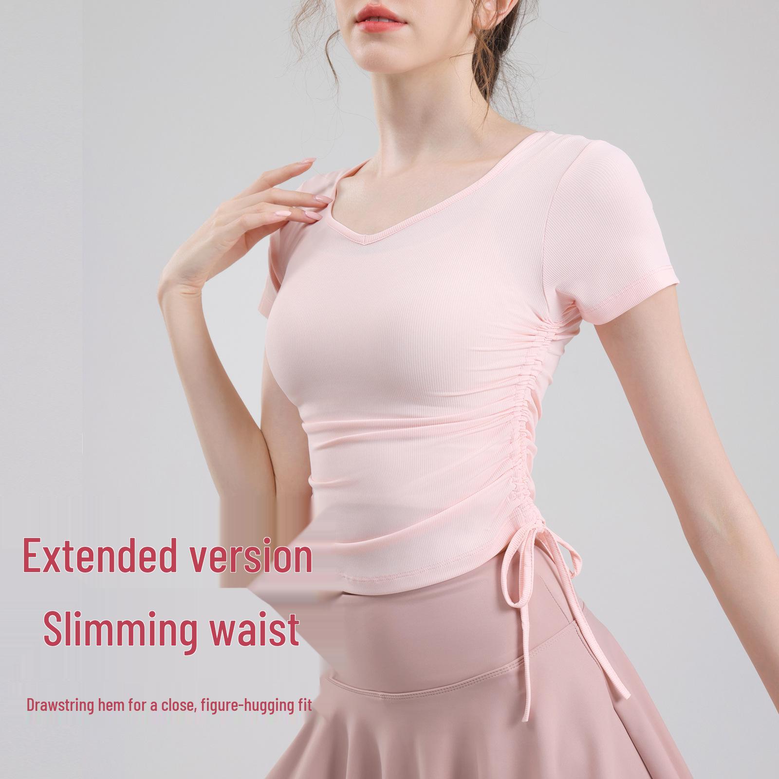 Women s Spring/Summer V-Neck Breathable Fitness T-Shirt – Slimming Short Sleeve Sportswear Extra Large чорний
Women s Spring/Summer V-Neck Breathable Fitness T-Shirt – Slimming Short Sleeve Sportswear Extra Large чорний