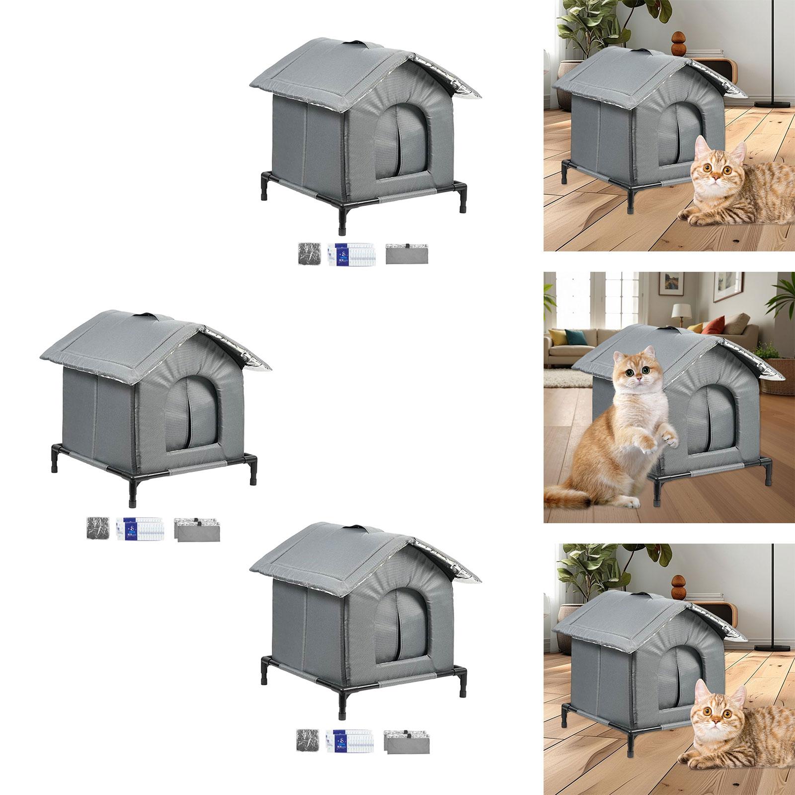 Summer Cooling Cat House Cave Bed Multifunctional Weatherproof Elevated Stand S
Summer Cooling Cat House Cave Bed Multifunctional Weatherproof Elevated Stand S