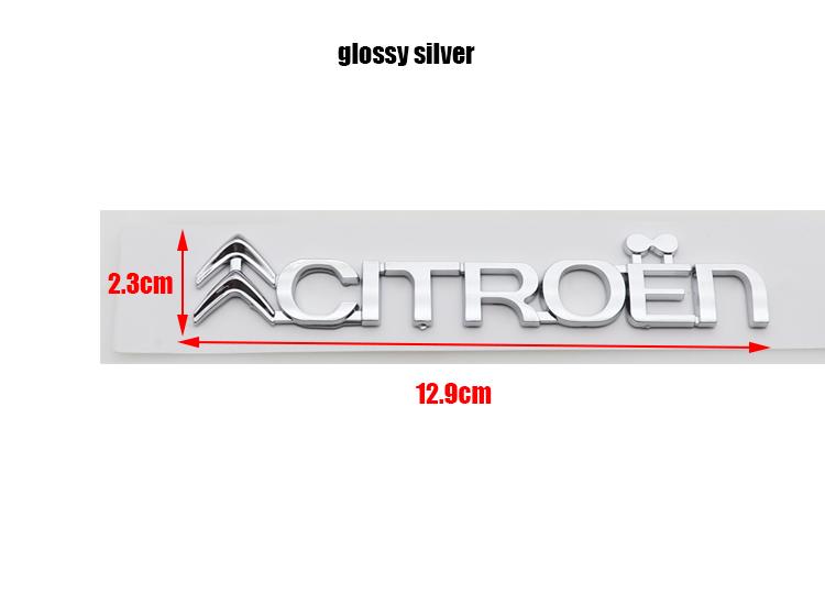 1pcs 3D Citroen ABS Car Rear Letter logo Fender side sticker Rear Bumper tail door trunk car rear Emblem styling Accessories ABS sticker
1pcs 3D Citroen ABS Car Rear Letter logo Fender side sticker Rear Bumper tail door trunk car rear Emblem styling Accessories ABS sticker