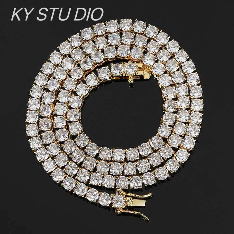 Full Diamond Zircon Single-Row Cuban Chain Necklace, Light Luxury Clavicle Chain, Hip-Hop American Style Stylish Small Ice Sugar Necklace Gold (Width 4mm) Necklace (Length 16inch 40cm)
Full Diamond Zircon Single-Row Cuban Chain Necklace, Light Luxury Clavicle Chain, Hip-Hop American Style Stylish Small Ice Sugar Necklace Gold (Width 4mm) Necklace (Length 16inch 40cm)