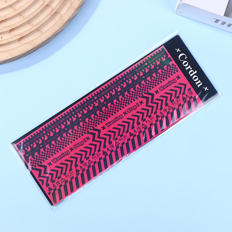 Лазерні попереджувальні наклейки Лінійні наклейки Модні наклейки Наклейка для DIY прикраси блокнота, щоденника, скрапбукінгу рожевий
Лазерні попереджувальні наклейки Лінійні наклейки Модні наклейки Наклейка для DIY прикраси блокнота, щоденника, скрапбукінгу рожевий