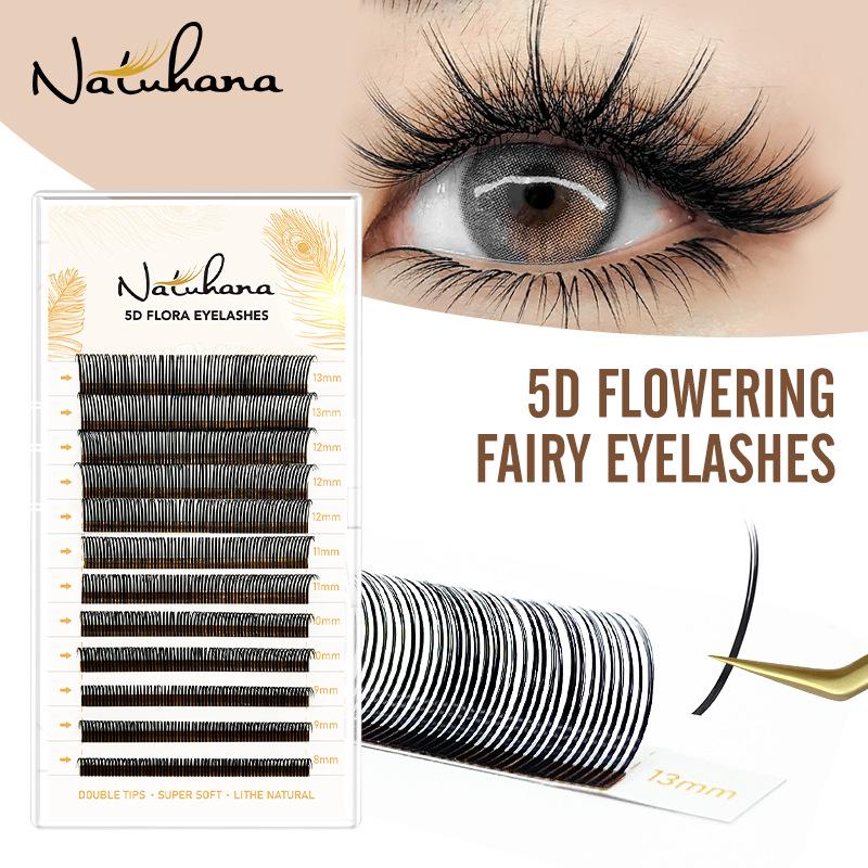 NATUHANA 5D Super Soft Fairy Lash Extensions - Non-Scattering Multi-Pick Single Strands. 0.07 C
NATUHANA 5D Super Soft Fairy Lash Extensions - Non-Scattering Multi-Pick Single Strands. 0.07 C