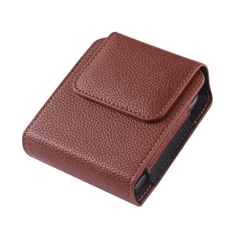 For Samsung Galaxy Z Flip 6 5 4 3 2 Cover Case For Motorola Razr 50 /50 Ultra/40 /40 Ultra Belt Clip Holster Mobile Phone Bag 9.5CM-8CM-2.5CM коричневий
For Samsung Galaxy Z Flip 6 5 4 3 2 Cover Case For Motorola Razr 50 /50 Ultra/40 /40 Ultra Belt Clip Holster Mobile Phone Bag 9.5CM-8CM-2.5CM коричневий