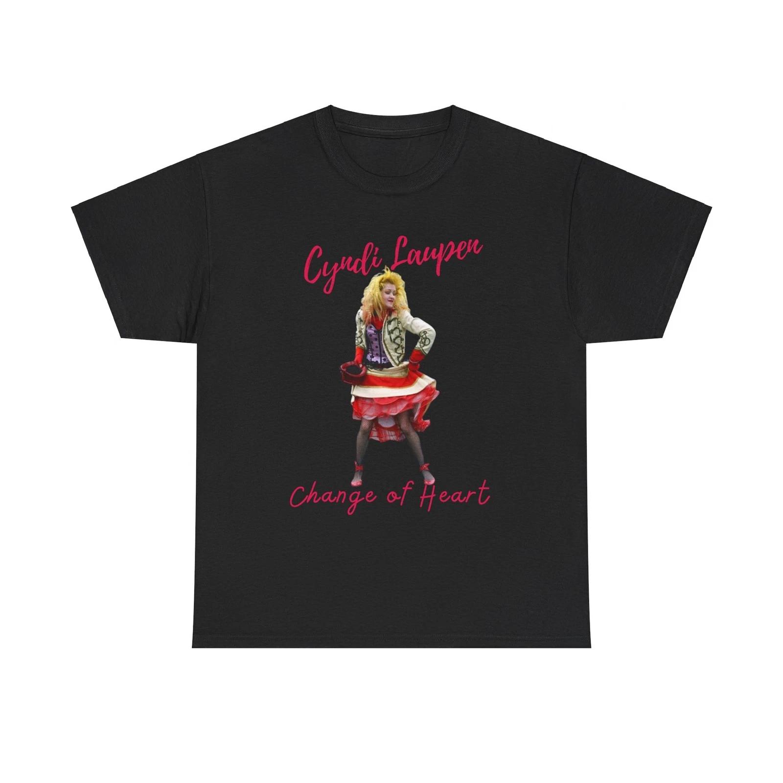 Cyndi Lauper Change of Heart Unisex Heavy Cotton Tee, 80s M
Cyndi Lauper Change of Heart Unisex Heavy Cotton Tee, 80s M