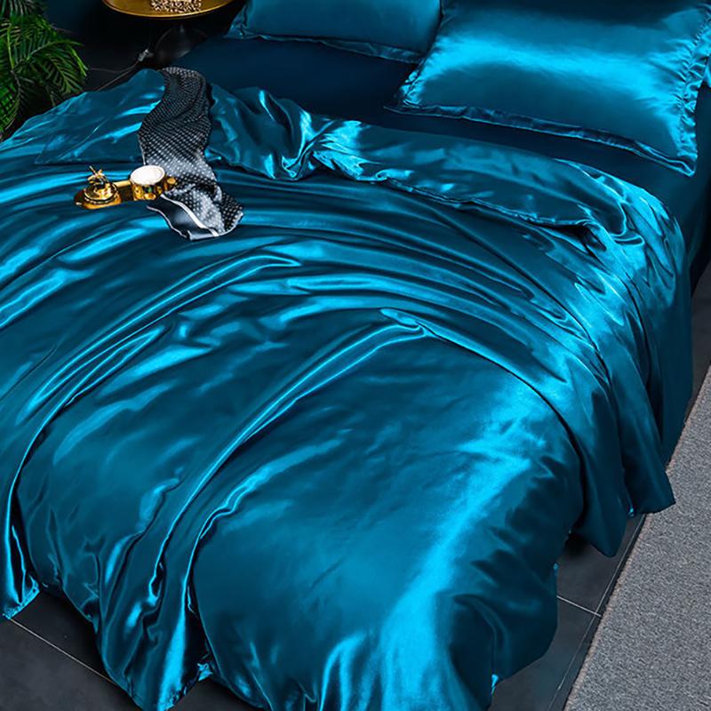 Artificial Satin Duvet Cover Queen Quilt Cover 220X240 No Pillowcase King Size Comforter Cover Bedding 150X200CM (1PCS)
Artificial Satin Duvet Cover Queen Quilt Cover 220X240 No Pillowcase King Size Comforter Cover Bedding 150X200CM (1PCS)