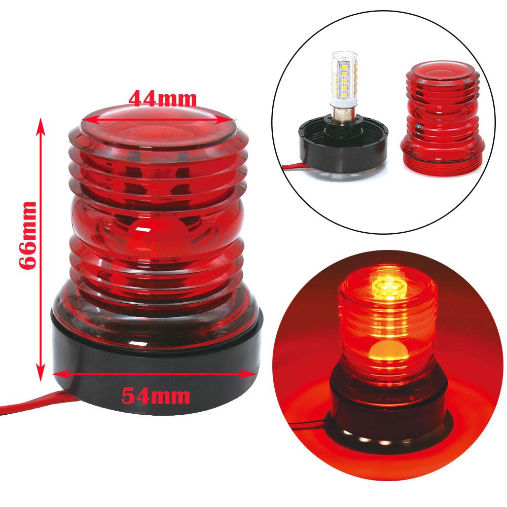 Waterproof LED Anchor Light Boat 12-24V Marine Boat Yacht Navigation Light All Round 360 Degree 3 Color Accessories Marine Light червоний
Waterproof LED Anchor Light Boat 12-24V Marine Boat Yacht Navigation Light All Round 360 Degree 3 Color Accessories Marine Light червоний