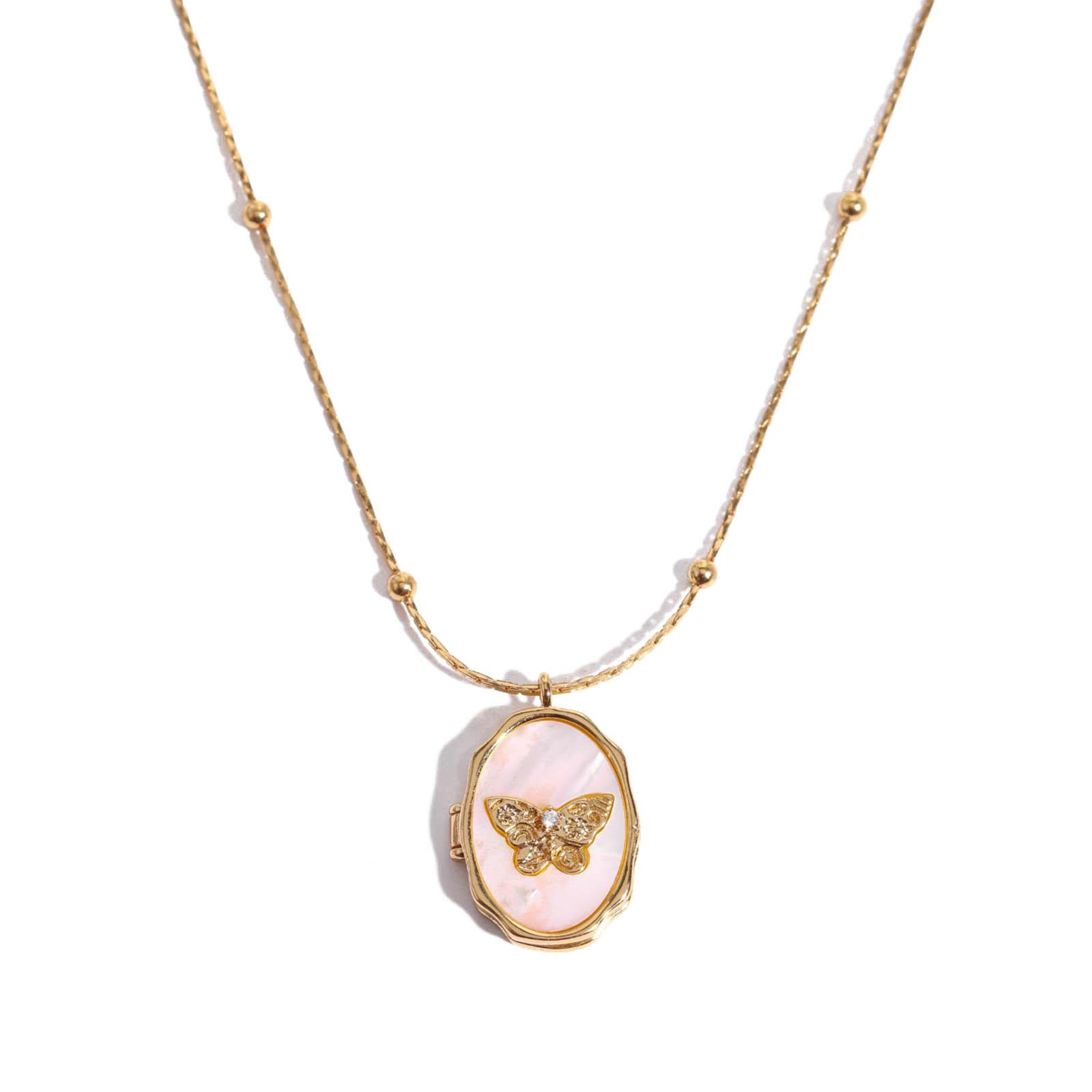 Delicate Butterfly Photo Locket Necklace Photo Frame Neckchain Vintage Openable Collarbone Chain Charming Jewelry Pieces 1
Delicate Butterfly Photo Locket Necklace Photo Frame Neckchain Vintage Openable Collarbone Chain Charming Jewelry Pieces 1