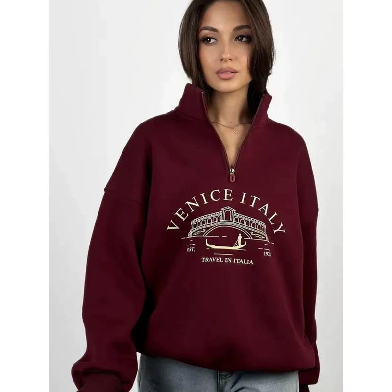 Мода Новая Мода Повседневный Легче всего сочетать Толстовка с принтом на молнии до половины Свободный принт Топ на молнии до половины Wine Red (thin) thin 2XL
Мода Новая Мода Повседневный Легче всего сочетать Толстовка с принтом на молнии до половины Свободный принт Топ на молнии до половины Wine Red (thin) thin 2XL