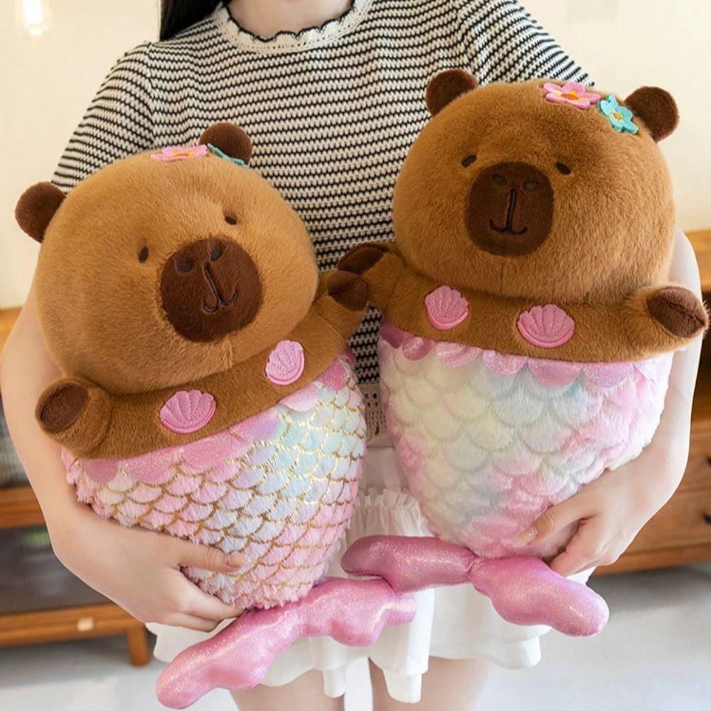 Simulation Mermaid Capybara Plush Cartoon Capibara Fluffty Doll Capybara Plush Toy Christmas Toy Capybara
Simulation Mermaid Capybara Plush Cartoon Capibara Fluffty Doll Capybara Plush Toy Christmas Toy Capybara