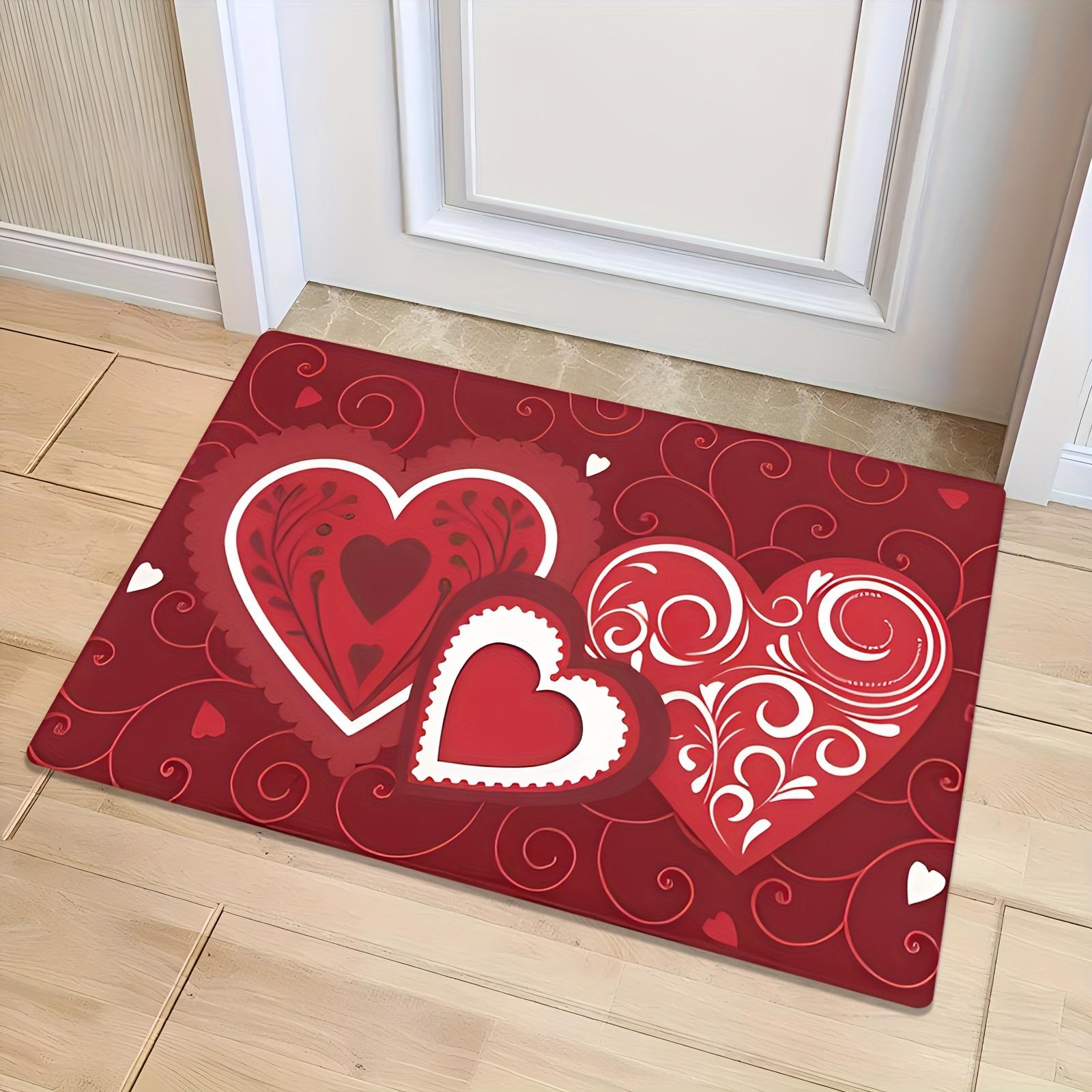 VIKAMA Valentine s Day Carpet Love Heart Carpet Red Doormat Welcome Mat Bedside Floor Mat Rug For Bedroom Carpet For Live Room 40X60CM (1.3X2FT
VIKAMA Valentine s Day Carpet Love Heart Carpet Red Doormat Welcome Mat Bedside Floor Mat Rug For Bedroom Carpet For Live Room 40X60CM (1.3X2FT
