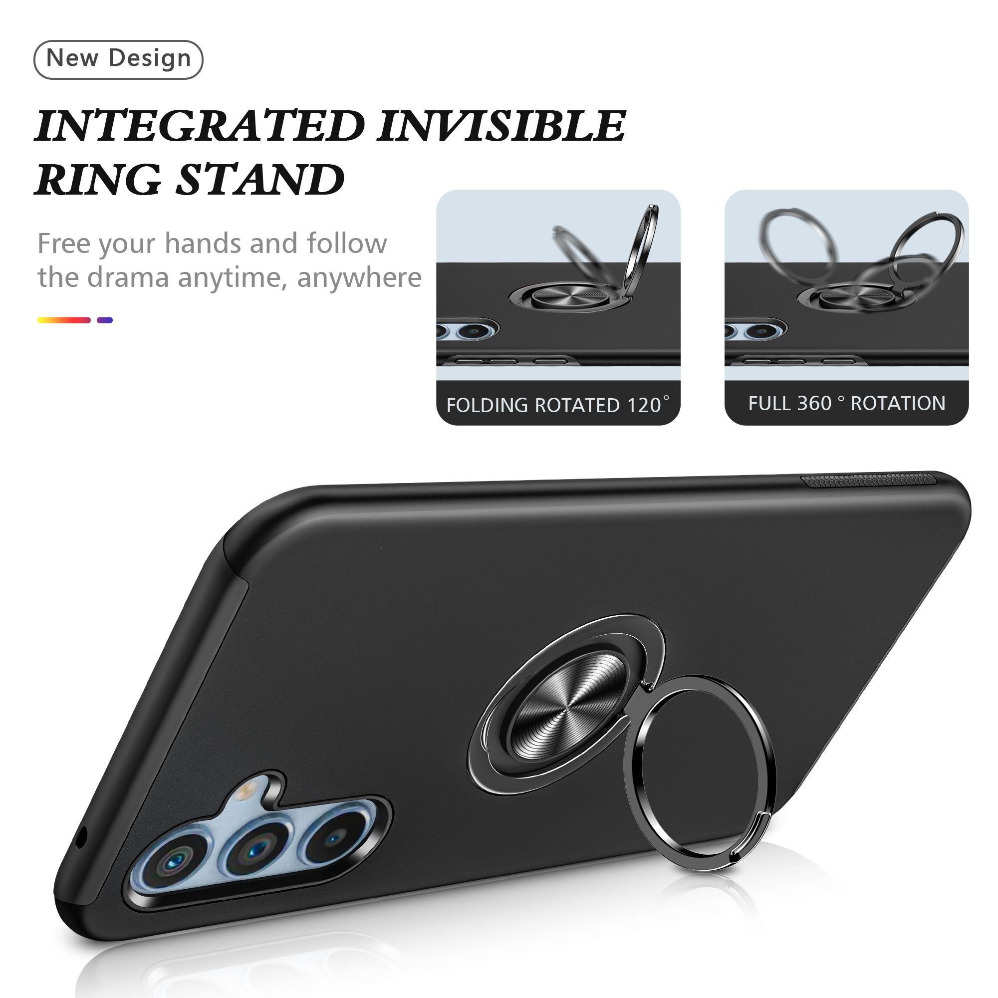 For Samsung Galaxy S24 Case PC+TPU Ring Kickstand Mobile Phone Cover Blackish Green
For Samsung Galaxy S24 Case PC+TPU Ring Kickstand Mobile Phone Cover Blackish Green